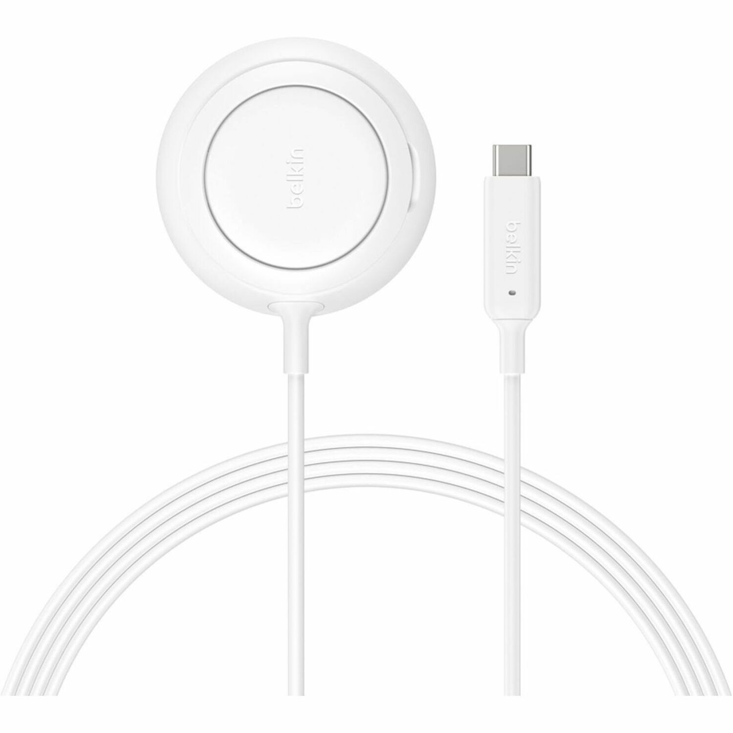 Belkin 25W Compact Wireless Magnetic Charging Stand for Smartphones - Magsafe and Qi2 Compatible - White