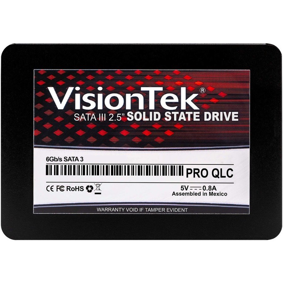 VisionTek PRO QLC 1 TB Solid State Drive - 2.5" Internal - SATA (SATA/600)