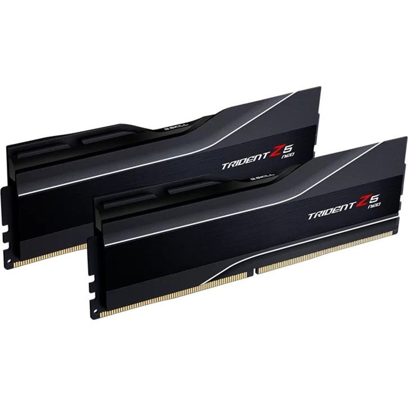 G.SKILL Trident Z5 Neo RAM Module for Desktop PC, Motherboard - 64 GB (2 x 32GB) - DDR5-6000/PC5-48000 DDR5 SDRAM - 6000 MHz - CL32 - 1.40 V