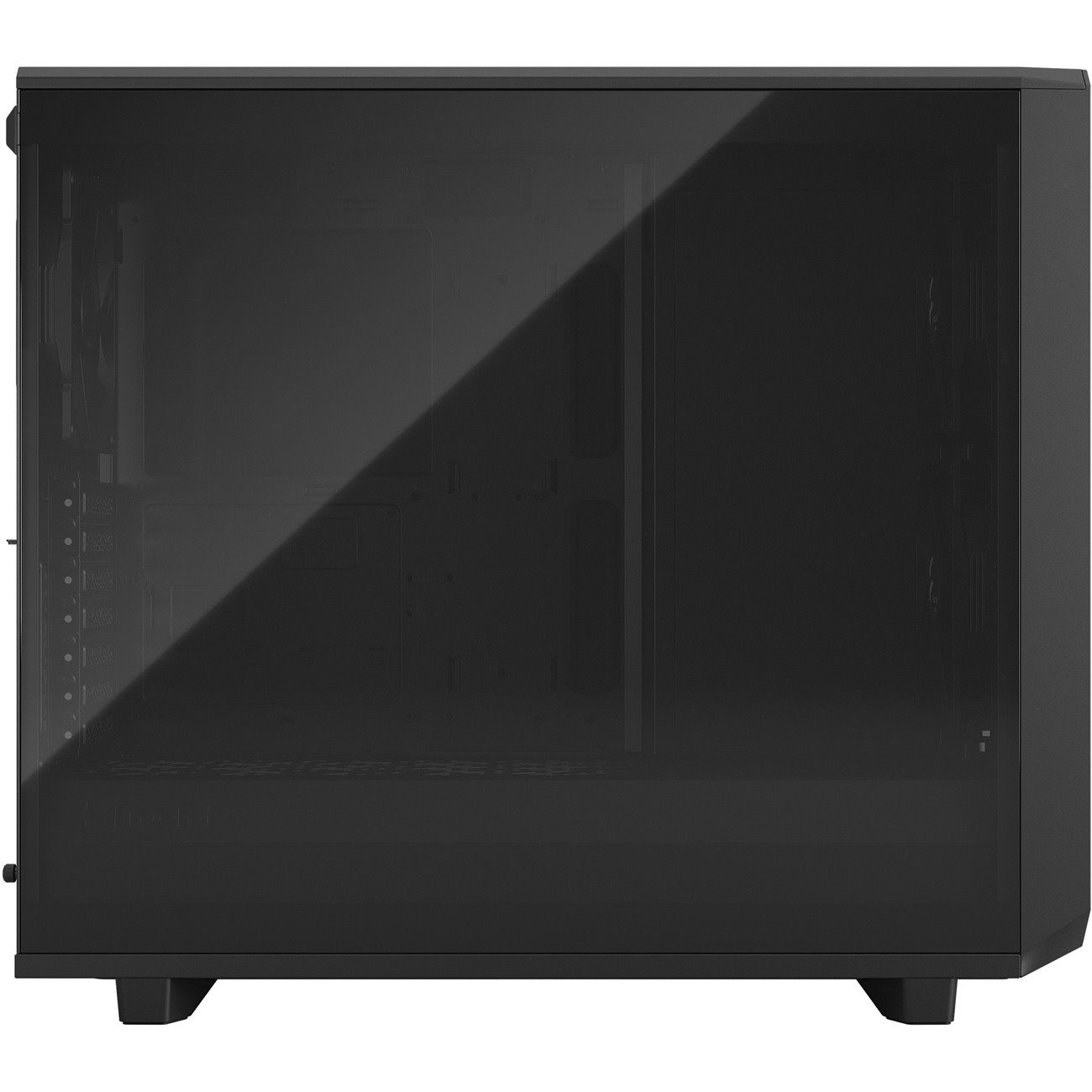 Fractal Design Meshify 2 Computer Case - EATX, ATX Motherboard Supported - Tower - Steel, Tempered Glass - Black