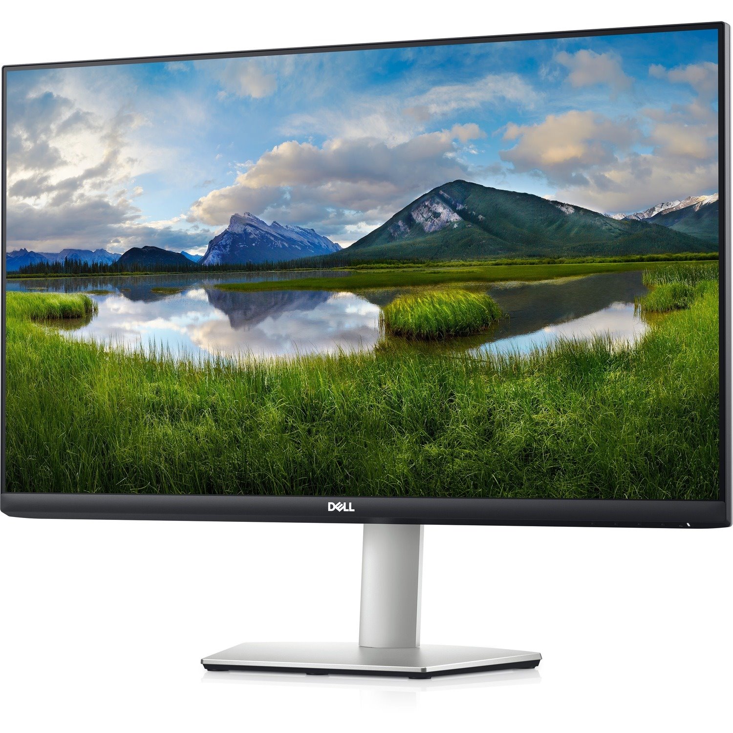 Moniteur Dell  27″ - S2721HS - Pied rétractable - Blanc