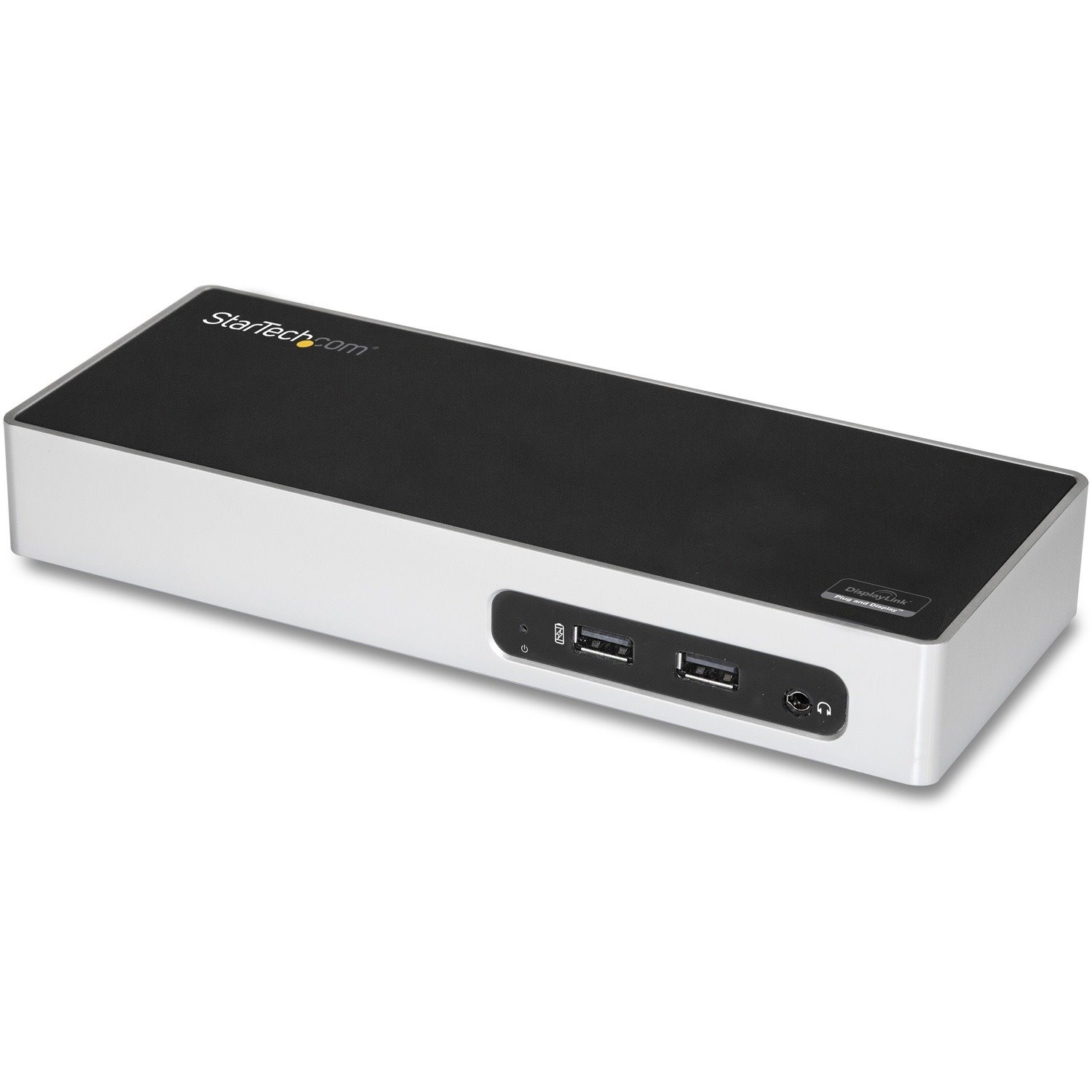 StarTech.com USB 3.0 Docking Station - Dual Monitor Laptop Dock with HDMI & DVI/VGA - 6x USB Type-A Hub, GbE - Universal Windows & Mac