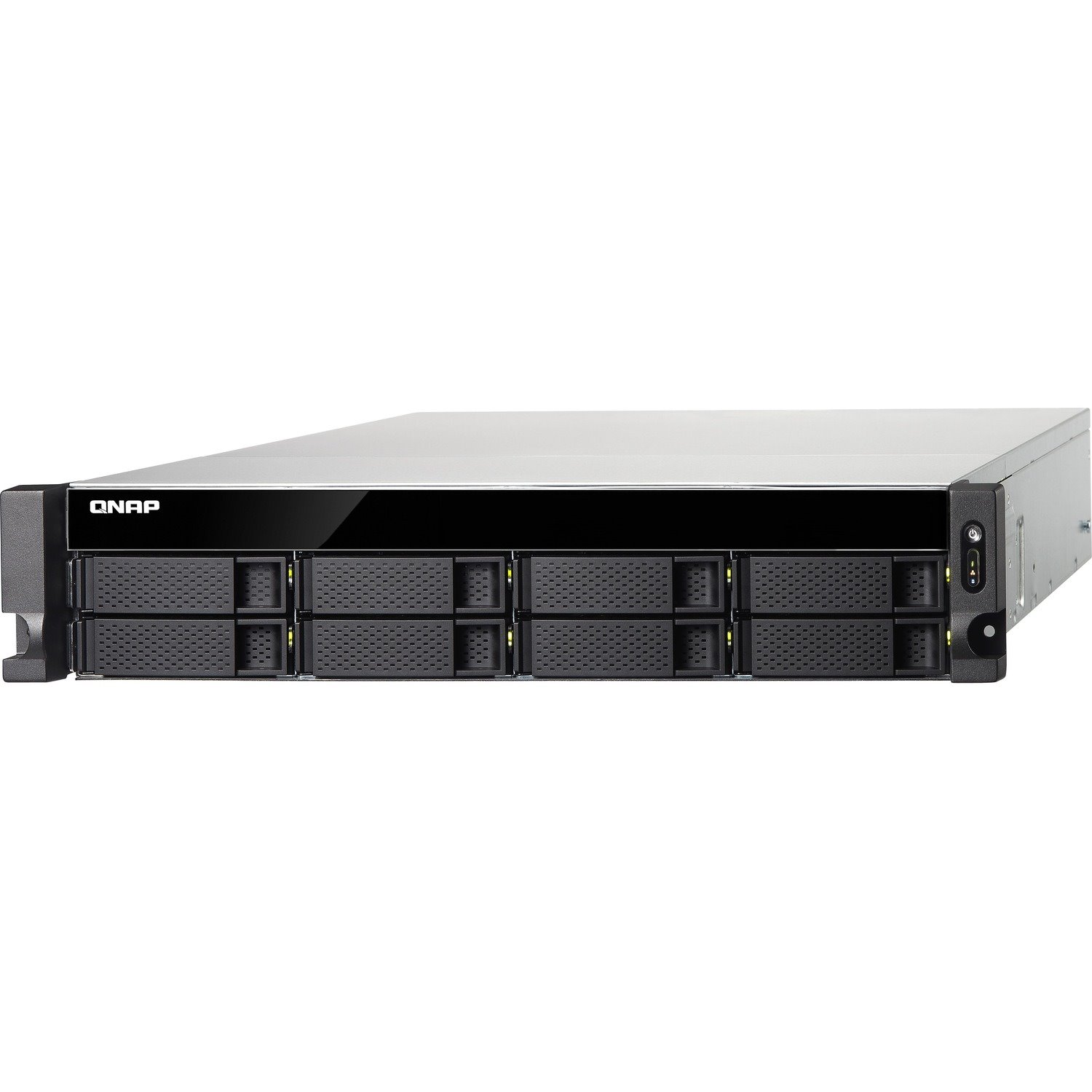 QNAP TS-877XU-RP-3600-8G 8 x Total Bays SAN/NAS Storage System - 5 GB Flash Memory Capacity Ryzen 5 3600 Hexa-core (6 Core) 3.60 GHz - 8 GB RAM - DDR4 SDRAM - 2U Rack-mountable