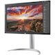 LG 27BP85UN-W 27" Class LED Monitor - 16:9 - White, Black