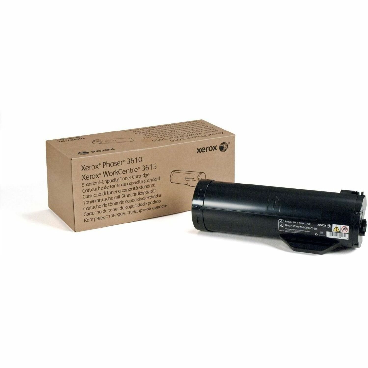 Xerox Original Standard Yield Laser Toner Cartridge - Black - 1 Pack