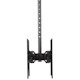 StarTech.com Dual TV Ceiling Mount, Back-to-Back Hanging Dual Screen VESA Pole Mount for 32"-75" TVs - Height Adjustable Telescopic Pole
