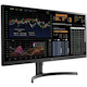LG 34CN650N-6N All-in-One Thin Client - Intel Celeron J4105 Quad-core (4 Core) 1.50 GHz - Black