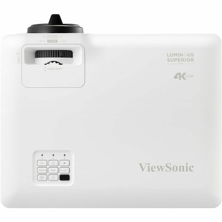 ViewSonic LS901-4K UHD 4K Laser Projector with 5500 Lumens, 1.7x Optical Zoom, 4K HDR/HLG Support, 4 Corner Adjustment, H/V Keystone, 360 Degrees Projection for Home Theater and Commercial Venues