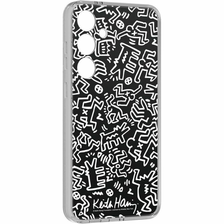 Samsung Galaxy S24+ Keith Haring Mono Plate Black