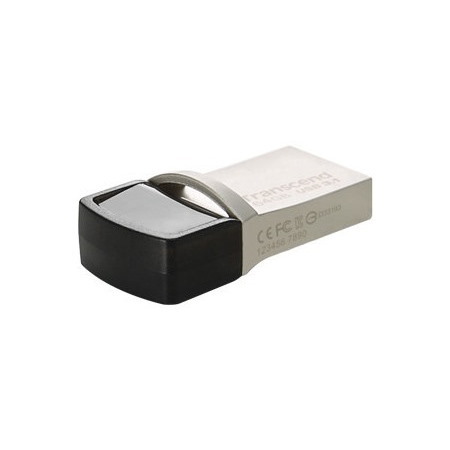 Transcend JetFlash 890 64 GB USB 3.1, USB Flash Drive - Silver - 256-bit AES