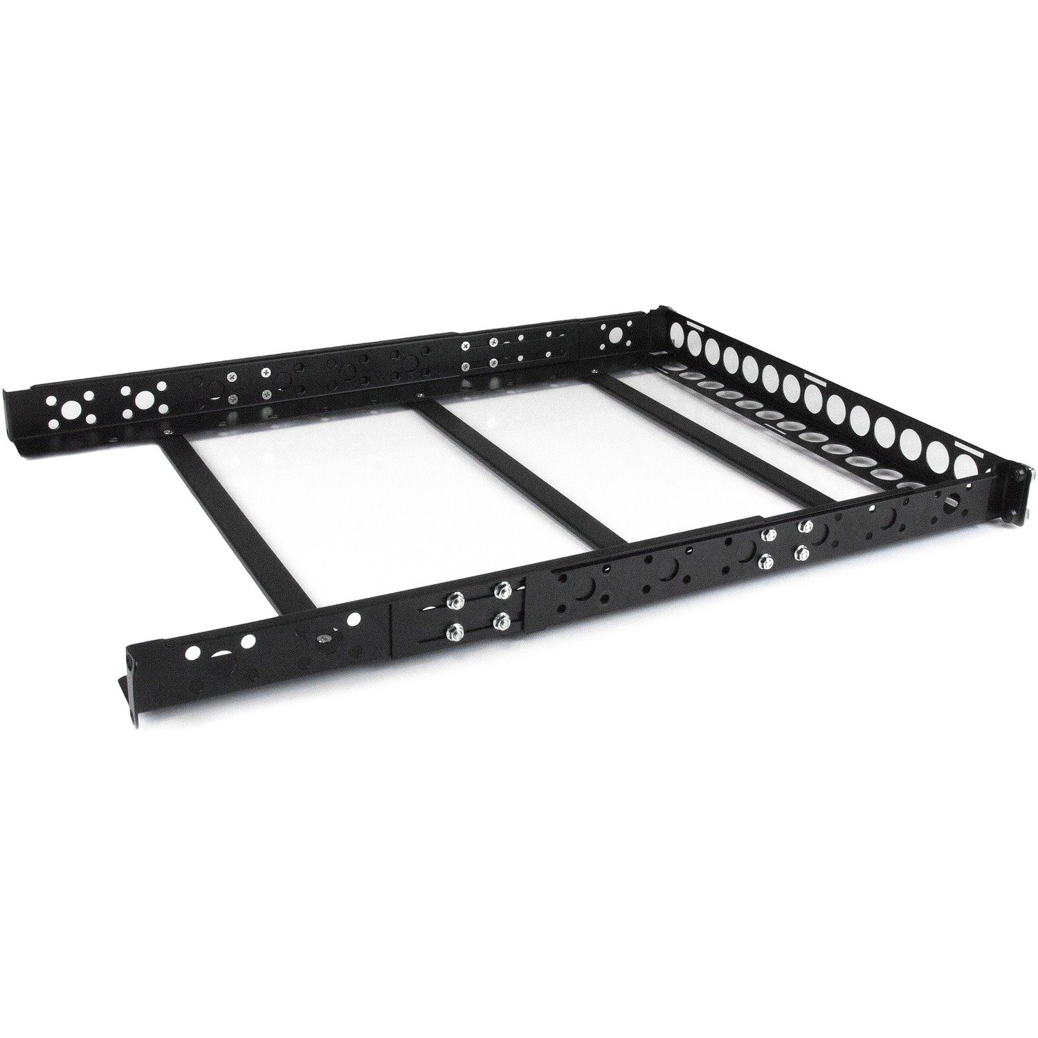 StarTech.com 1U Fixed 19" Adjustable Depth Universal Server Rack Rails