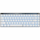Asus ROG Falchion RX Low Profile Gaming Keyboard - Wired/Wireless Connectivity - USB 2.0 Interface - RGB LED - White