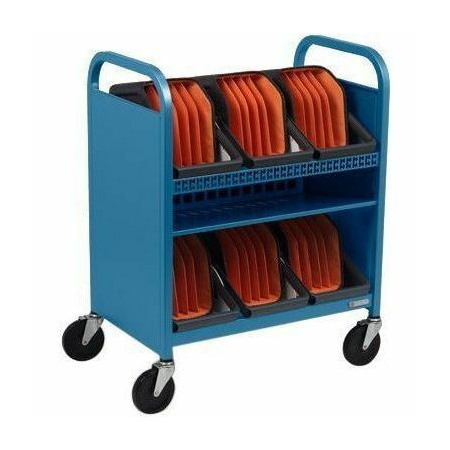 Bretford CUBE Transport Cart with Caddies - TVCT30CAD