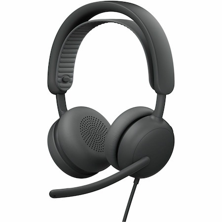 Logitech Zone Wired 2 for Business - Noise-Canceling Headset with Adaptive Hybrid ANC, Microsoft Teams Certified, USB-C with USB-A adapter, Graphite