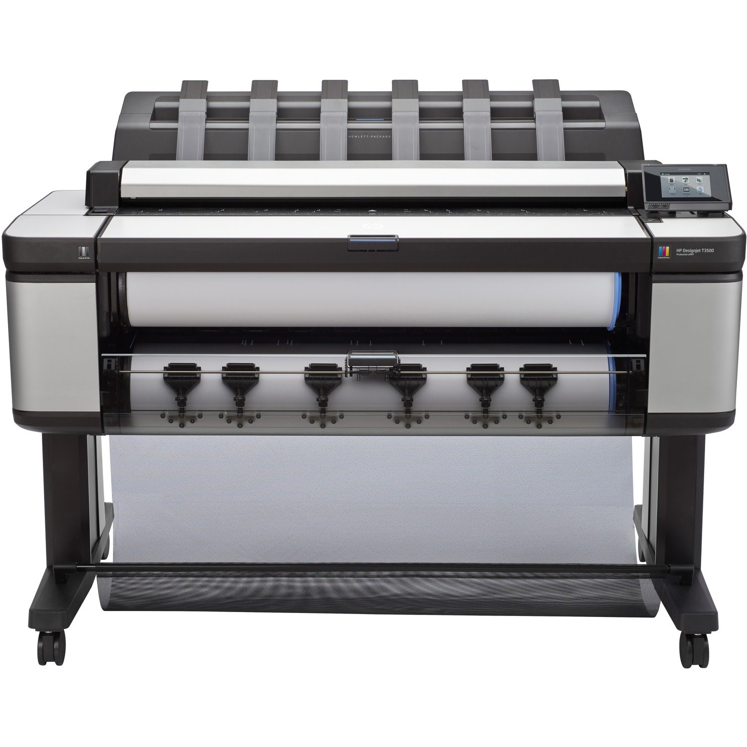 HP Designjet T3500 Inkjet Large Format Printer - Includes Copier, Printer, Scanner - 914.40 mm (36") Print Width - Colour