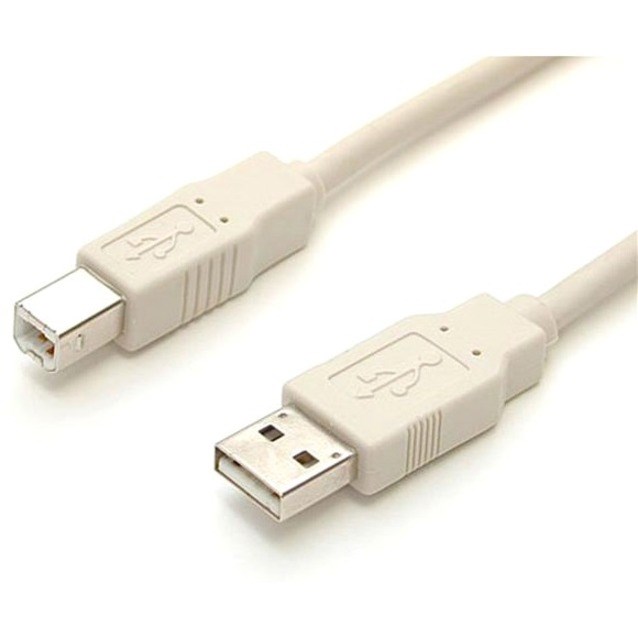 StarTech.com 3 ft Beige A to B USB 2.0 Cable - M/M