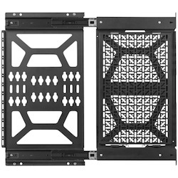 Atdec Mounting Panel for Network Device, Video Conferencing System - Black