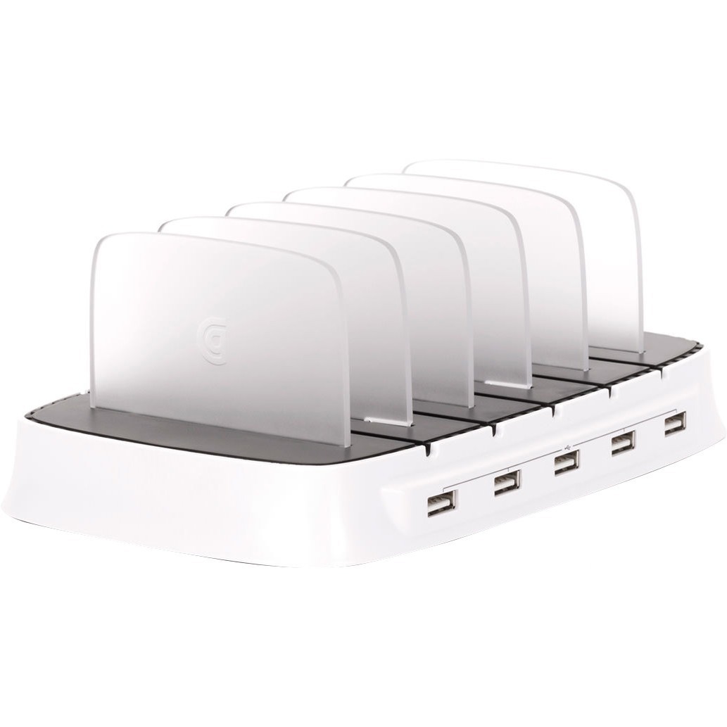 Griffin Description:PowerDock 5 Is Our Space-Saving Charging Station For Countertop Or Desktop Providing Safe Charging And Storage For Up To 5 Devices. It Doesn?T Take Up Much Room About The Same A