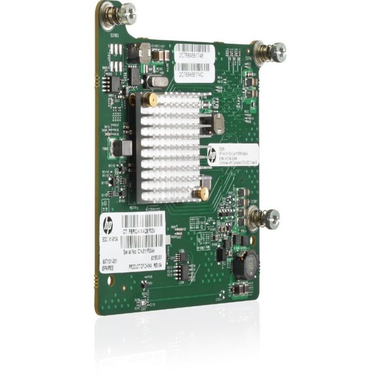 HPE FlexFabric 534M 10Gigabit Ethernet Card for Server - 10GBase-X - Refurbished - Plug-in Card