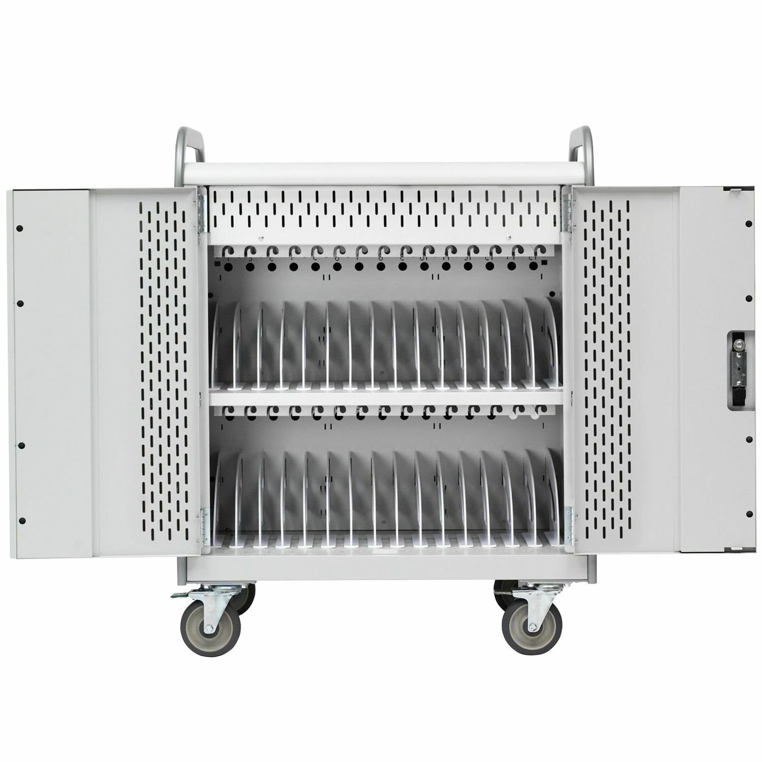 Bretford Basics MDMLAP30BP 30-Unit Netbook/Laptop Cart