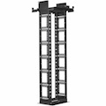 Eaton Tripp Lite Series SmartRack 45U Heavy-Duty 2-Post Open Frame Rack, 12-Inch Deep