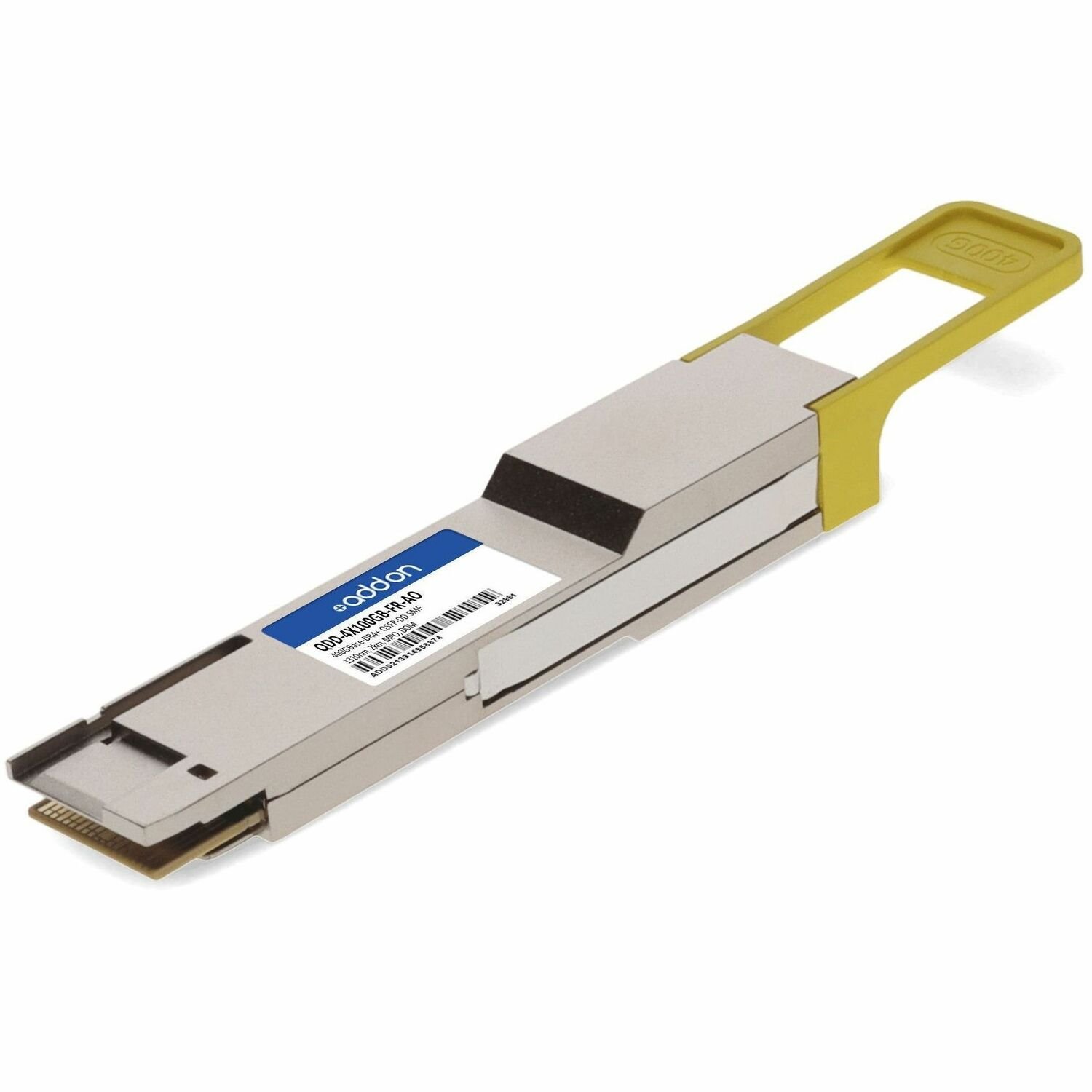 AddOn MSA and TAA 400GBase-DR+ QSFP-DD Transceiver (SMF, 1310nm, MPO, 2km, DOM)