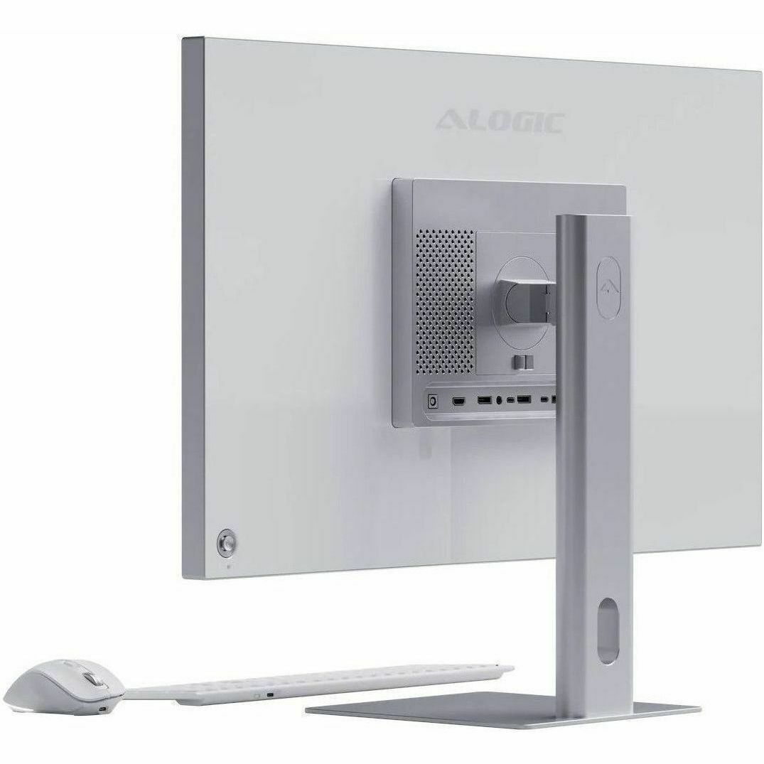 Alogic Aspekt 32A4KPDSLV 32" Class 4K UHD LCD Monitor - 16:9 - Silver