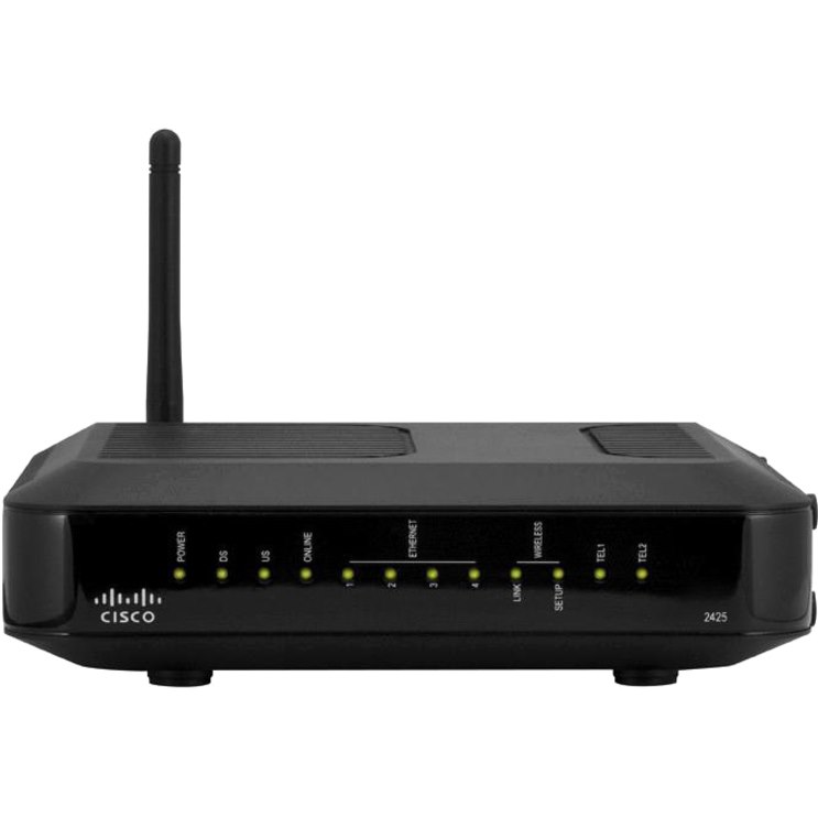 Cisco DPC2425 Wi-Fi 4 IEEE 802.11n  Modem/Wireless Router