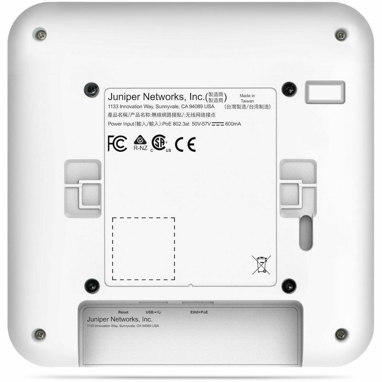 Mist AP34 Tri Band Wi-Fi 6E IEEE 802.11 a/b/g/n/ac/ax 4.20 Gbit/s Wireless Access Point - Indoor