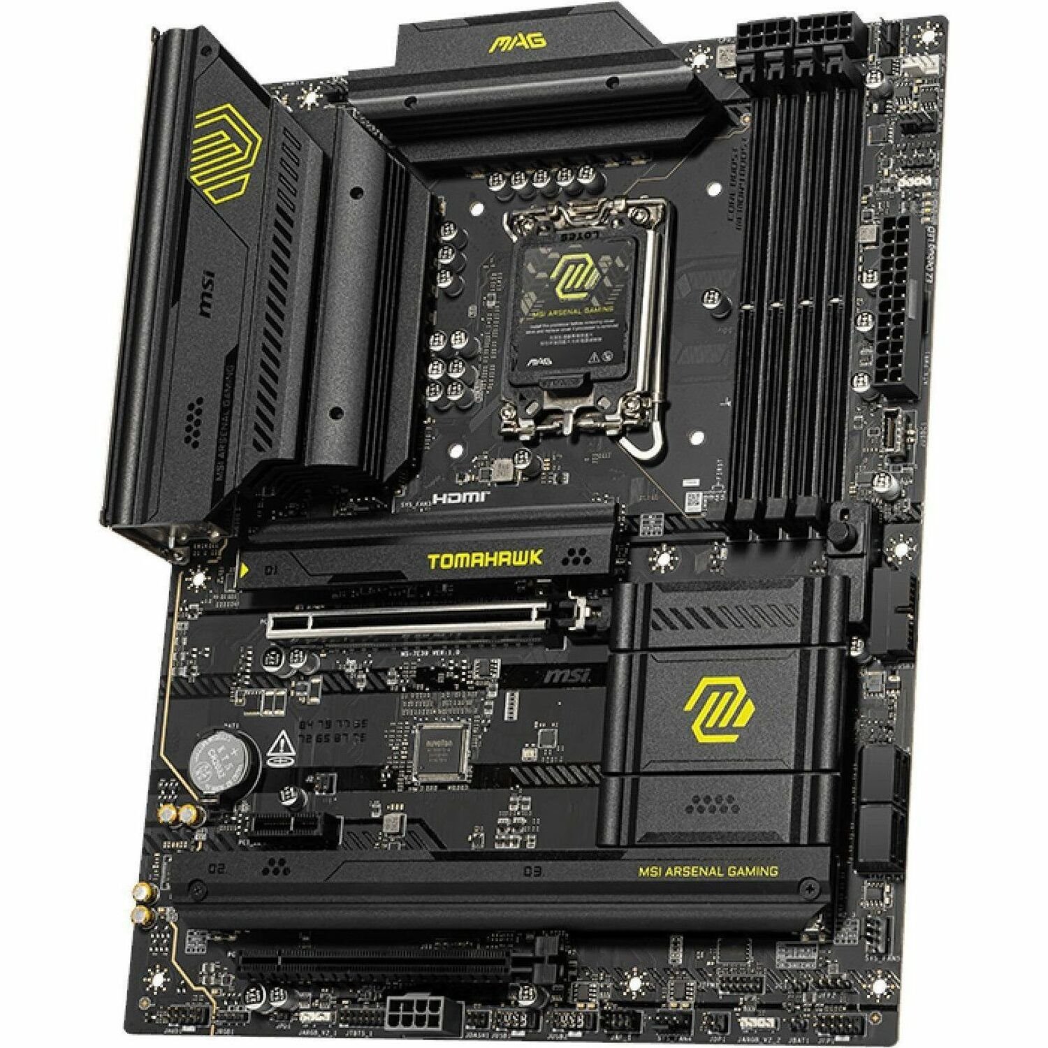 MSI MAG B860 TOMAHAWK WIFI Gaming Desktop Motherboard - Intel B860 Chipset - Socket LGA-1851 - ATX