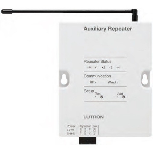 Lutron RadioRA 2 RR-AUX-REP-WH Wireless Signal Booster