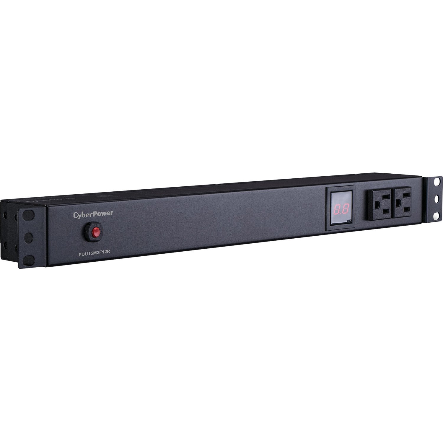 CyberPower PDU15M2F12R 100 - 125 VAC 15A Metered PDU