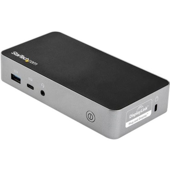 StarTech.com USB-C Dock - Dual Monitor 1080p HDMI Laptop Docking Station - 65W Power Delivery - 1x USB-C, 3x USB-A, GbE - Mac & Windows