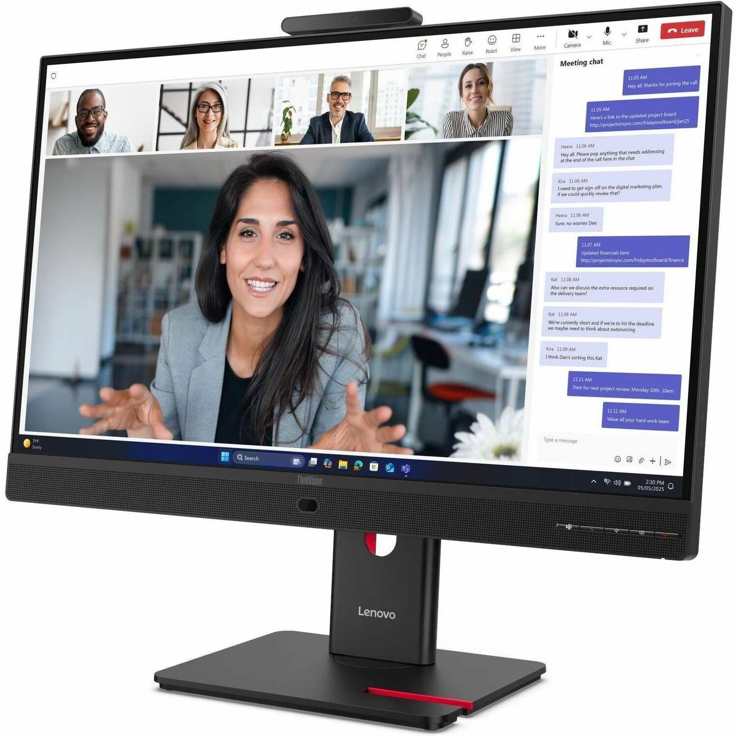 Lenovo T27QD4v 27" MonitorHDMI
