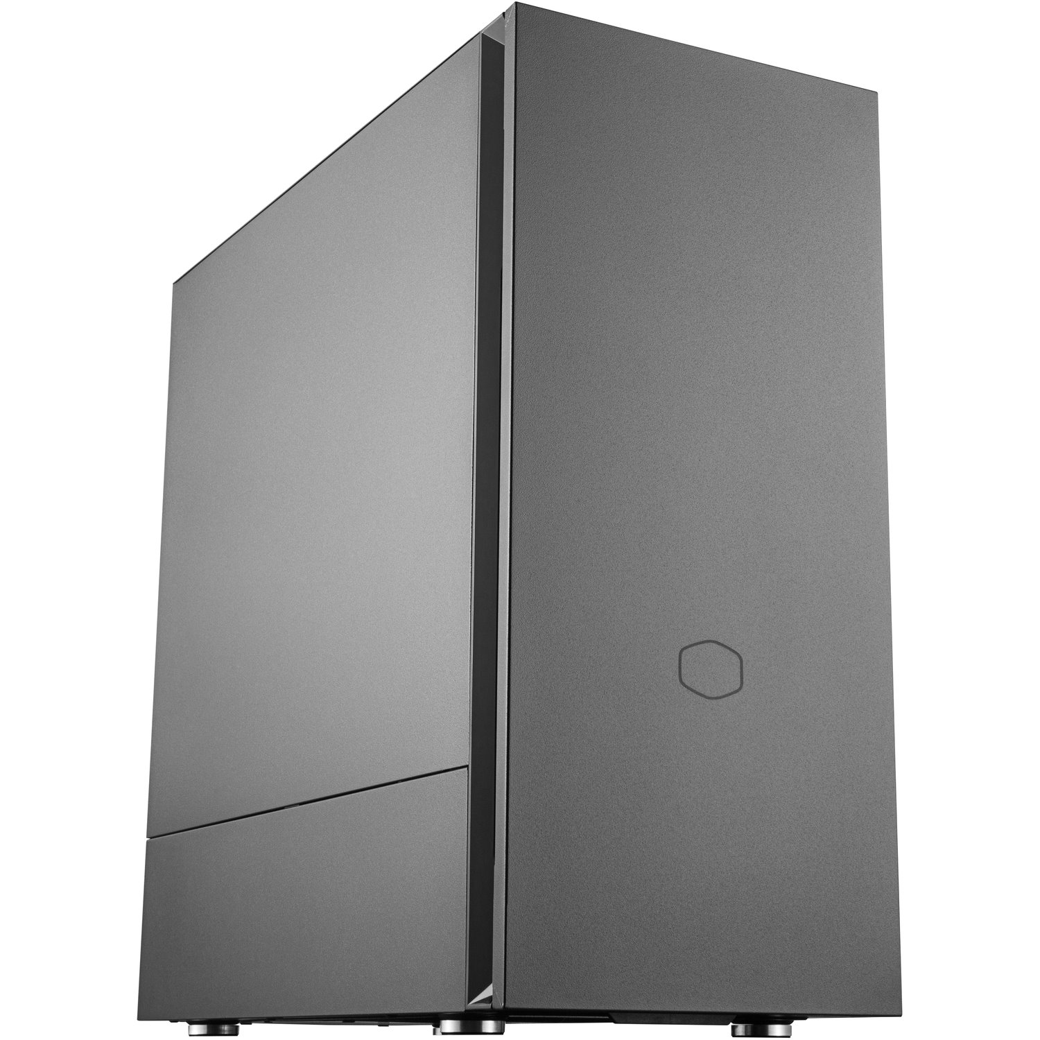 Cooler Master Silencio S600 Computer Case - Mini ITX, Micro ATX, ATX Motherboard Supported - Mid-tower - Steel, Plastic - Black