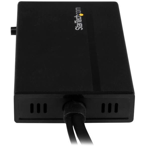 StarTech.com Travel A/V Adapter 3-in-1 HDMI to DisplayPort VGA or DVI - HDMI Adapter - 1920 x 1200