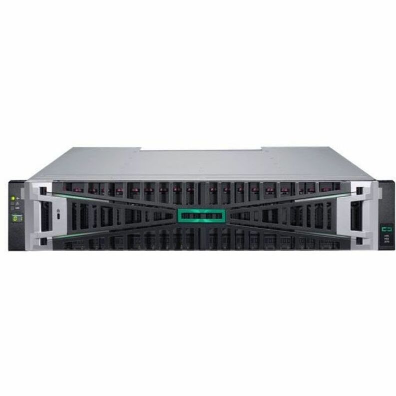 HPE MSA 2070 24 x Total Bays SAN Storage System - 2U Rack-mountable - TAA Compliant