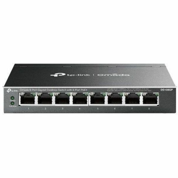 TP-Link Omada 8-Port Gigabit Desktop Switch with 8-Port PoE+