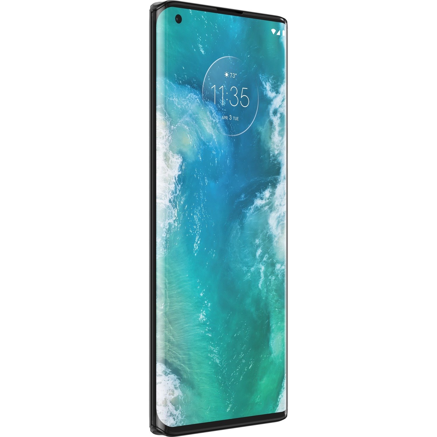 Motorola Mobility edge+ XT2061-3 256 GB Smartphone - 6.7" (170.18 mm) OLED Full HD Plus 2340 x 1080 - Octa-core (8 Core) - 12 GB RAM - Android 10 - 5G - Baltic Gray