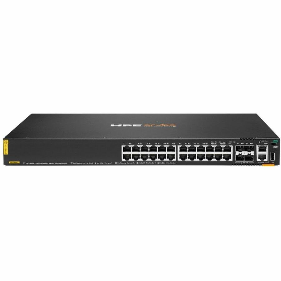 HPE CX 6200F 24-Ports Ethernet Switch