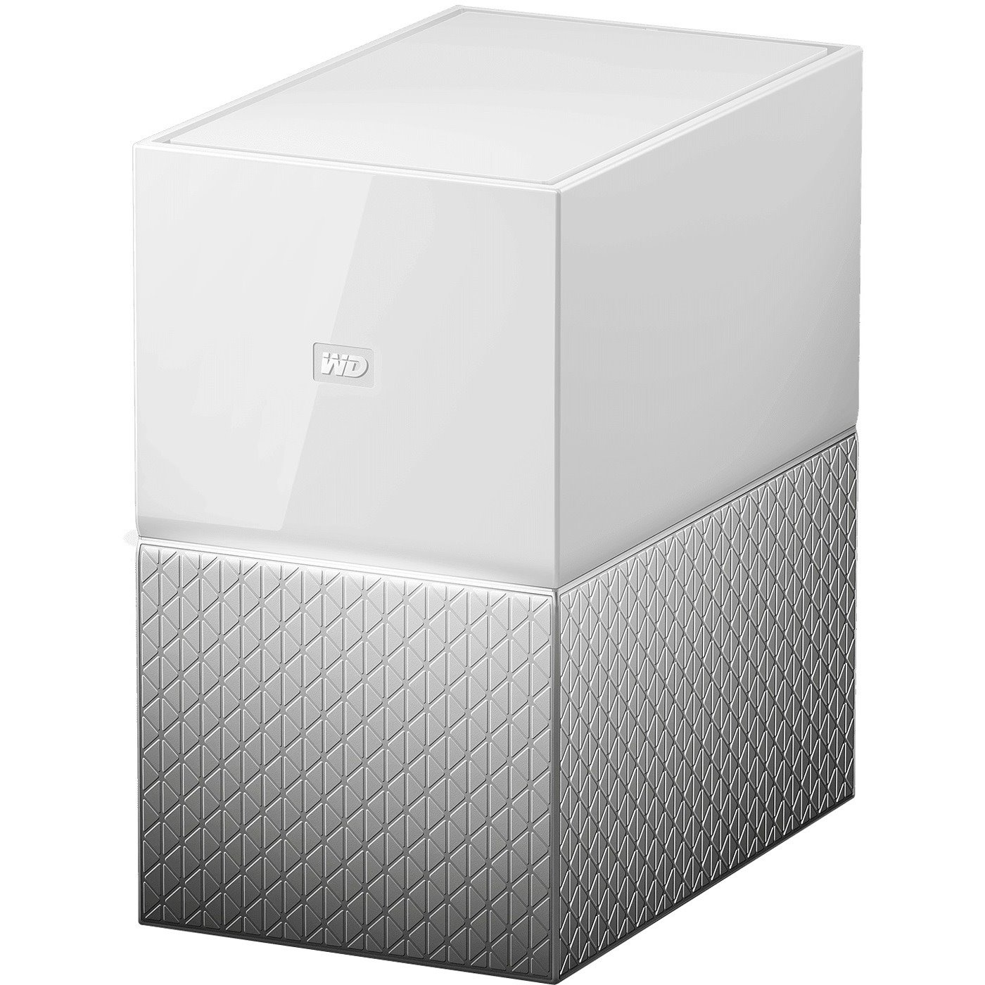 WD My Cloud Home Duo WDBMUT0080JWT-SESN 2 x Total Bays NAS Storage System - 8 TB HDD Desktop