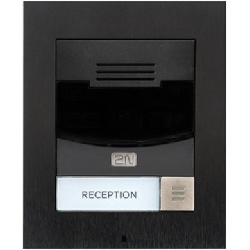 2N IP Solo Intercom Sub Station for Home, Door Entry - Black