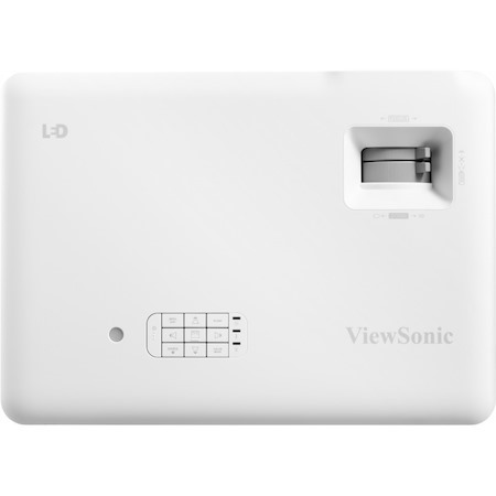 ViewSonic Bright 3500 Lumens WXGA Lamp Free LED Projector with HV Keystone and 360 Degree Flexible Installation, LAN Control, 10W Speaker, IP5X Dust Prevention for Home and Office (LS600W)