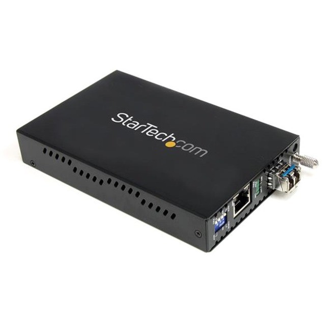STARTECH.COM 1000MBPS GIGABIT SINGLE MODE FIBER MEDIA CONVERTER LC 40KM 2YR