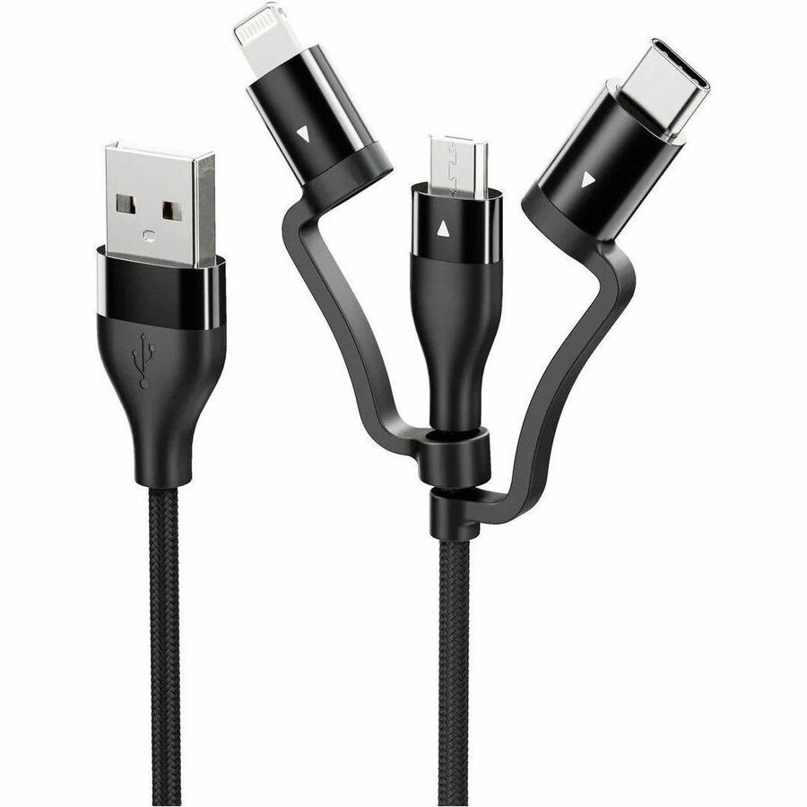 Alogic Elements 3-in-1 Charge and Sync Combo Cable 1M