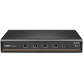 Vertiv Avocent Cybex SC900 Secure Desktop KVM Switch, Dual Head Monitor, 8 Port, Touch Screen Support, NIAP Version 4.0, TAA Compliant (SC940DVI-400)