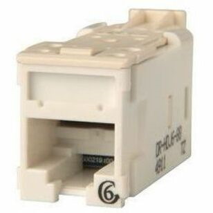Ortronics Clarity High Density Jack (HDJ) CAT6, T568A/B, White