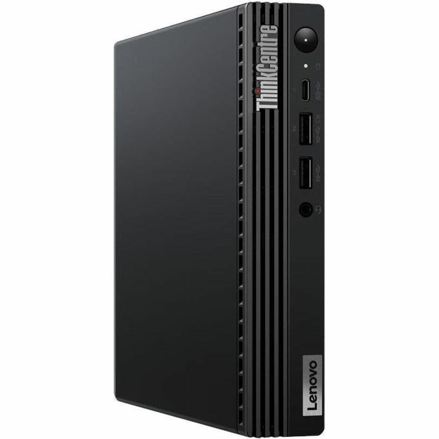 Lenovo ThinkCentre M70q Gen 4 12E30000CA Desktop Computer - Intel Core i7 13th Gen i7-13700T - 16 GB - 512 GB SSD - Tiny - Black