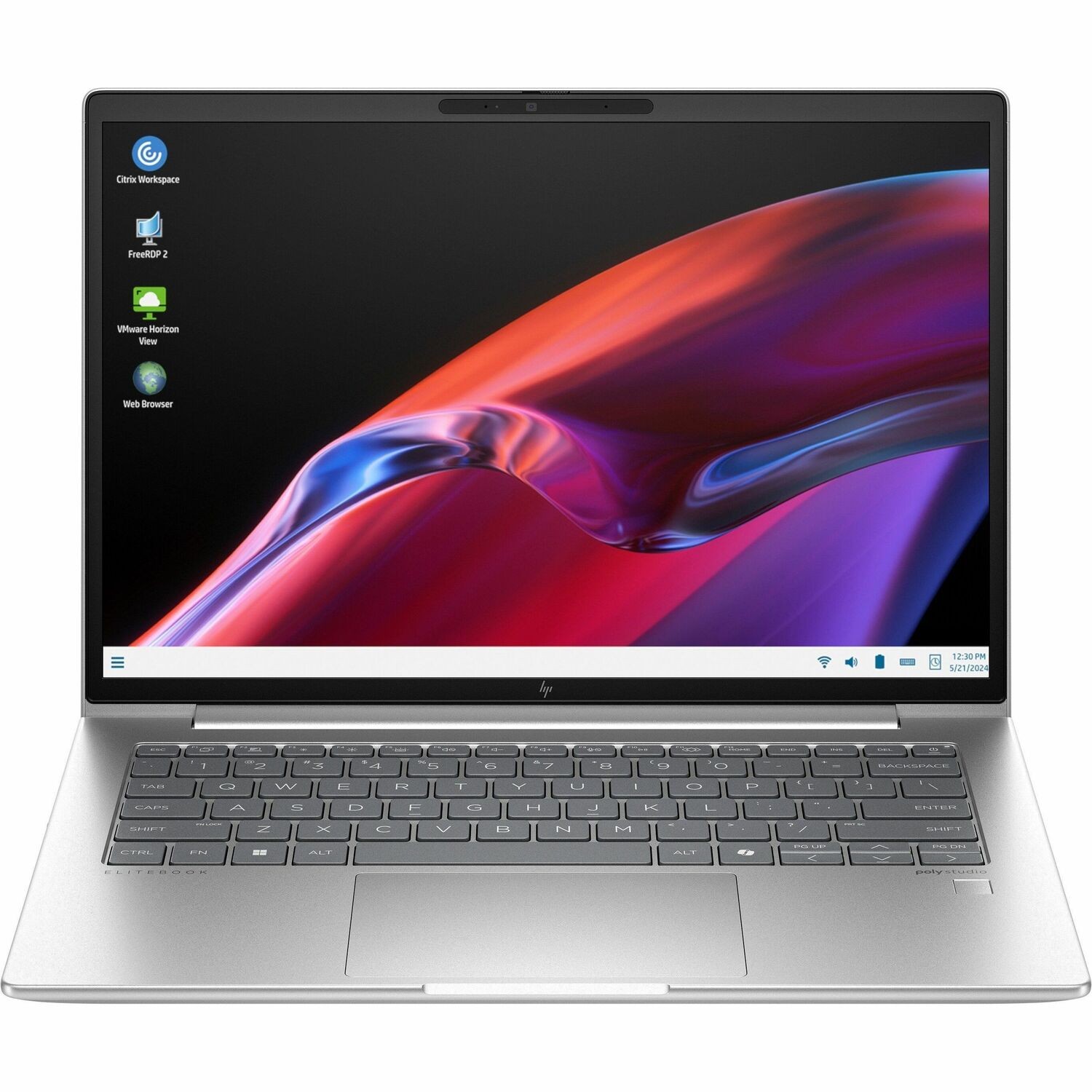 HP Elite mt645 G8 14" Thin Client Notebook - WUXGA - 60 Hz - AMD Ryzen 3 7335U - 8 GB - 256 GB SSD - English Keyboard - Pike Silver