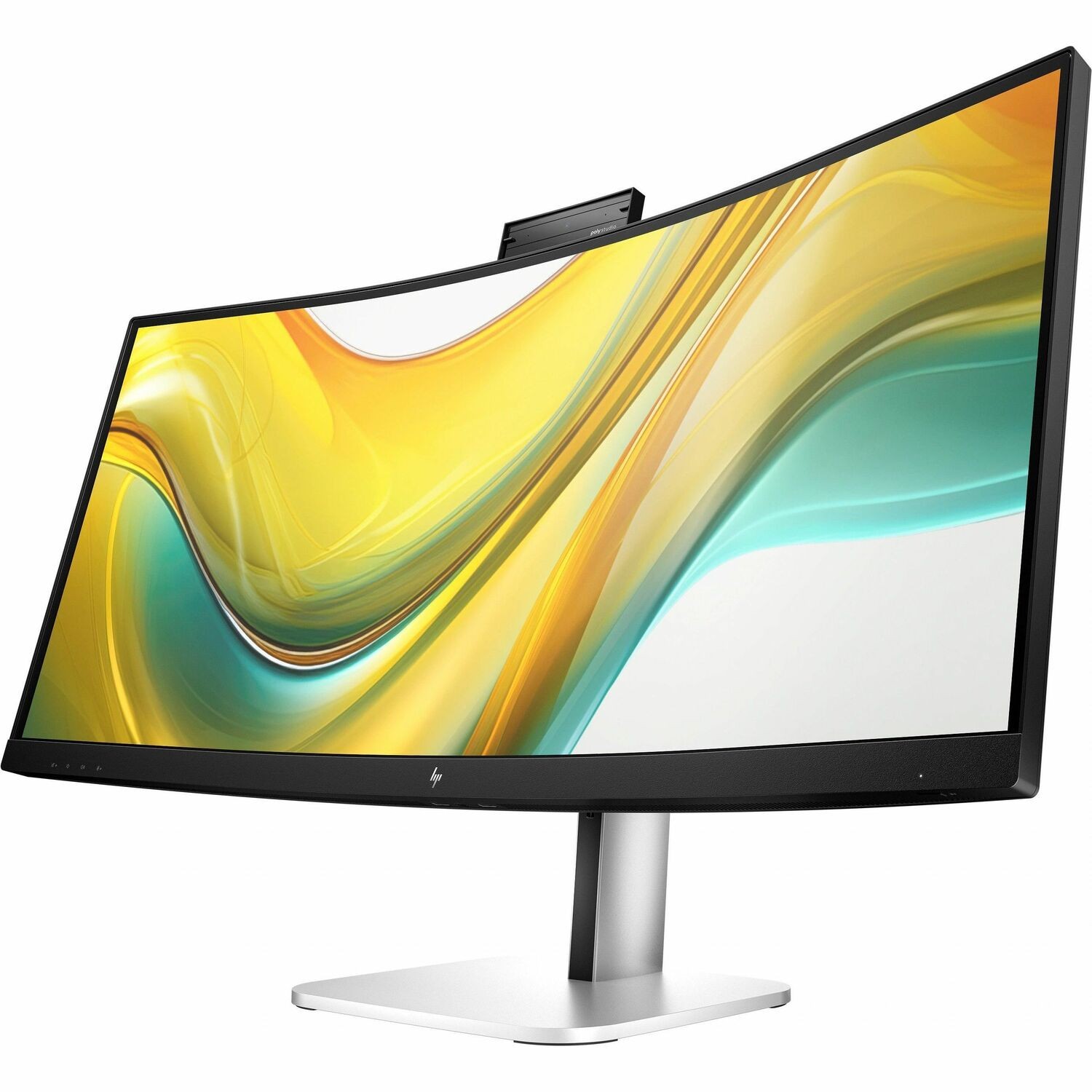 HP 534pm 34" Class Webcam UWQHD Curved Screen LED Monitor - 21:9